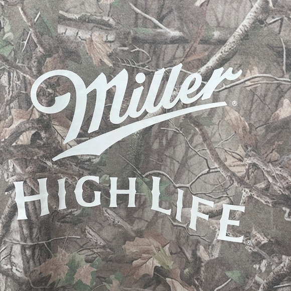 NWOT Miller High Life Camo Sweatshirt Men’s Small - Picture 4 of 9